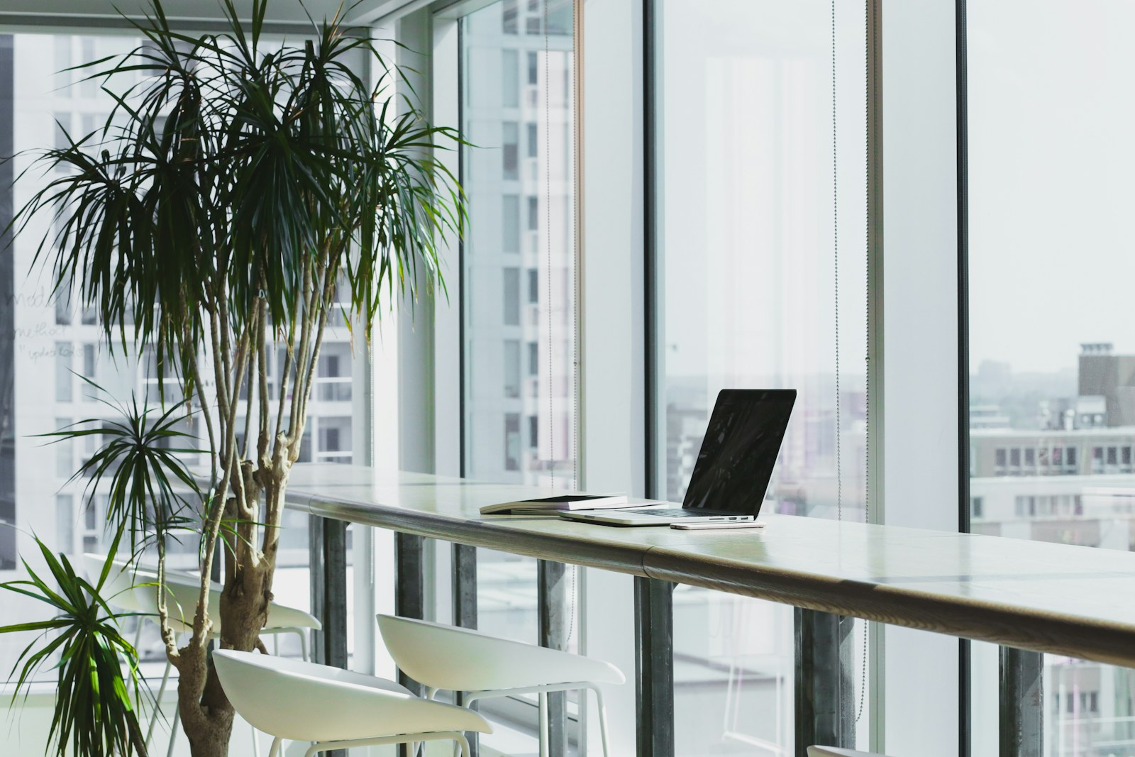 A calm, uncluttered desk setup designed for focused work
